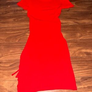H&M Vibrant Red Mini Dress